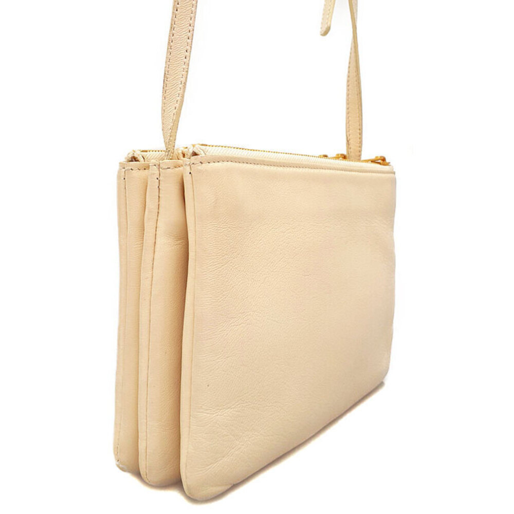 Celine Trio Leather Crossbody Bag Black - Picture 2 of 9